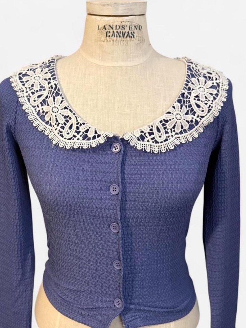 Delia’s Cropped Cardigan